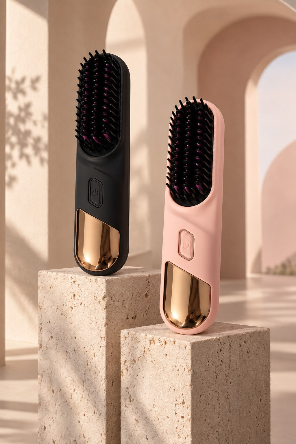 L’ÂME | Plancha de Pelo de Retoque de Bolso. Alisa. Ondula. Peina
